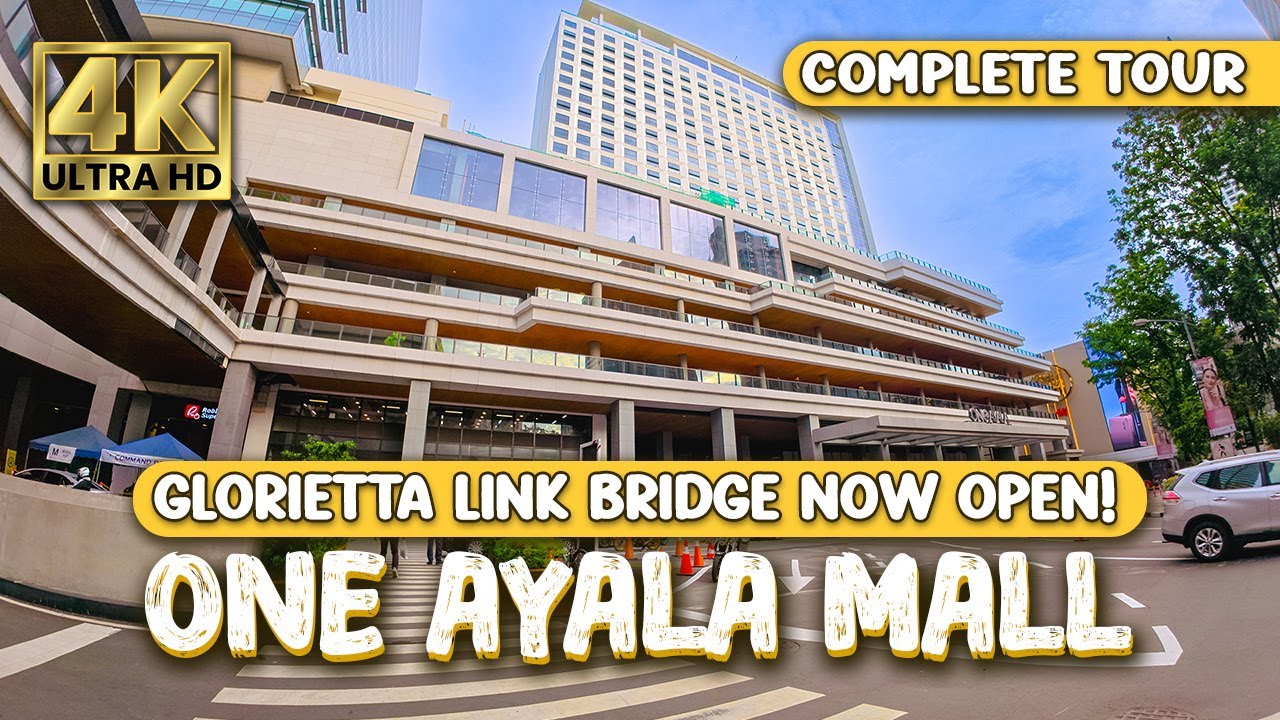 NEW Link bridge to Glorietta 5 is now OPEN! | ONE AYALA | Complete Tour 2025