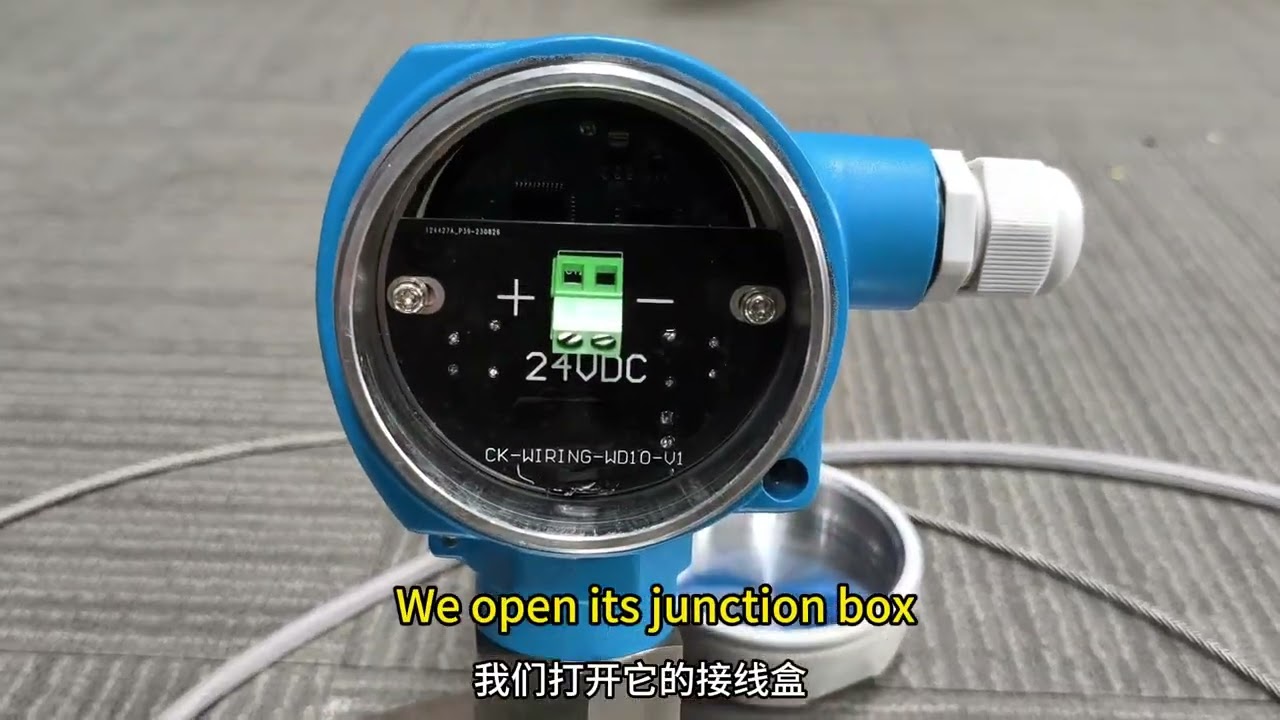 So that's how the wiring works for a dual probe capacitive level gauge 双探杆电容式物位计接线原来这么简单