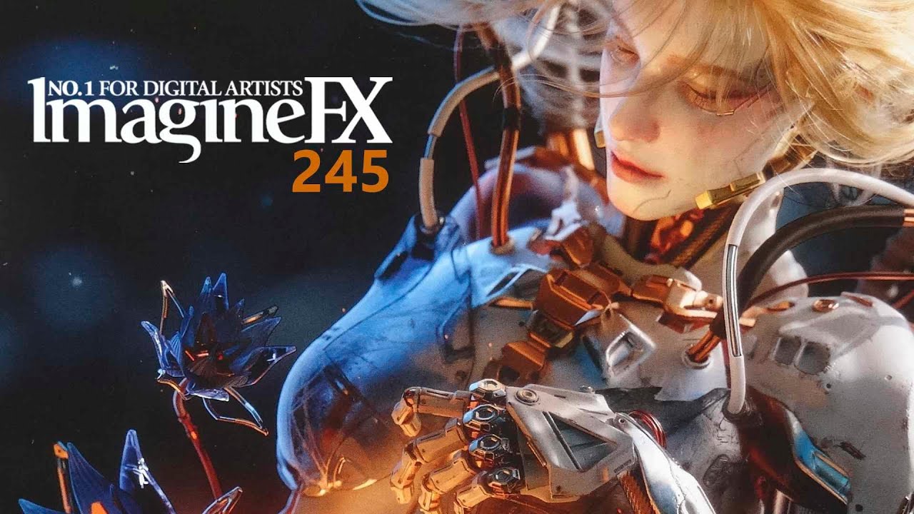 ImagineFX Issue 245 : December 2024 • An Art Magazine Click Look Unboxing