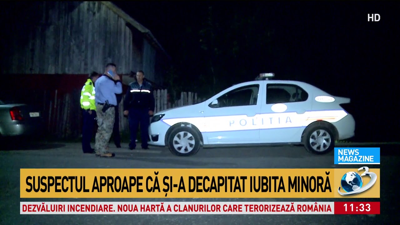 Primele imagini de la locul crimei din Prahova, unde a fost decapitată adolescenta de 17 ani. Autor