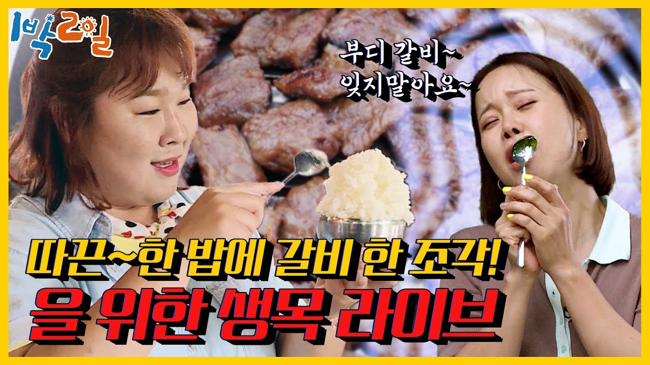 [#피크타임] 갈비 한 점을 향한 라이브 콘서트? 같은 팀도 잊게 만드는 포천 이동 갈비 한 상🍖 | #1박2일시즌4 | KBS 210704 방송