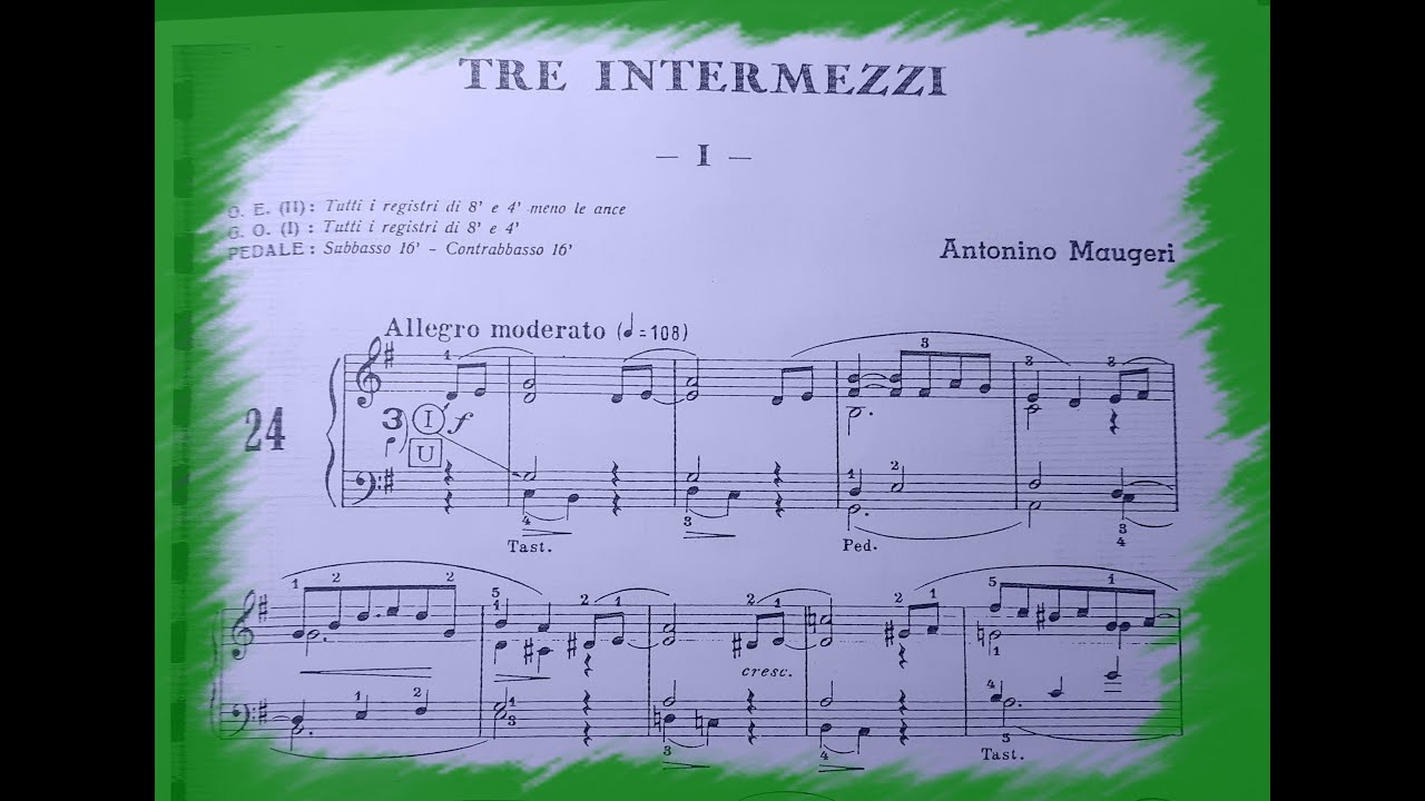 TRE INTERMEZZI - Padre Antonino Maugeri