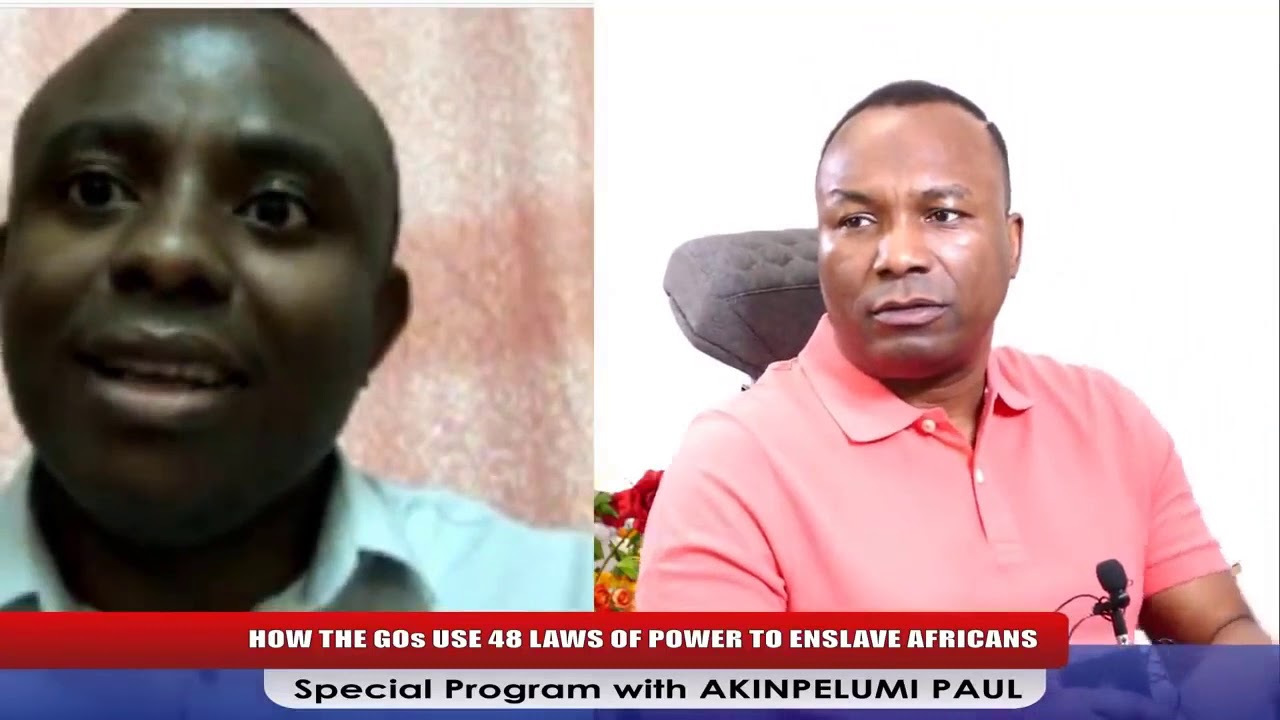 HOW THE G.O's USE 48 LAWS OF POWER TO ENSLAVE AFRICANS.P.1.