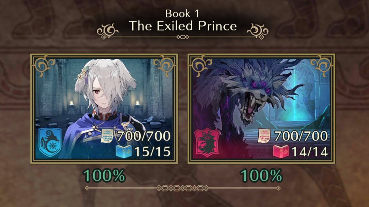 Book 1: The Exiled Prince (Light) Fire Emblem: Shadows