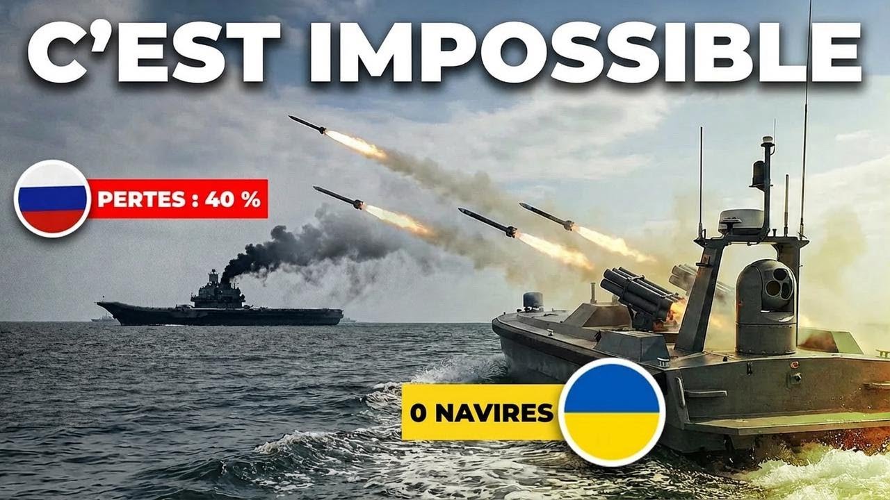 Comment l’Ukraine a détruit la marine russe sans utiliser un seul navire