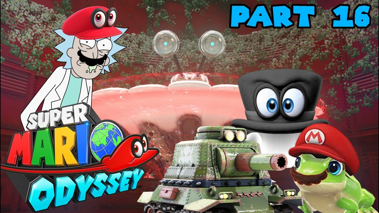 Lets Play Super Mario Odyssey Part 16 Das geheime Blumenfeld!