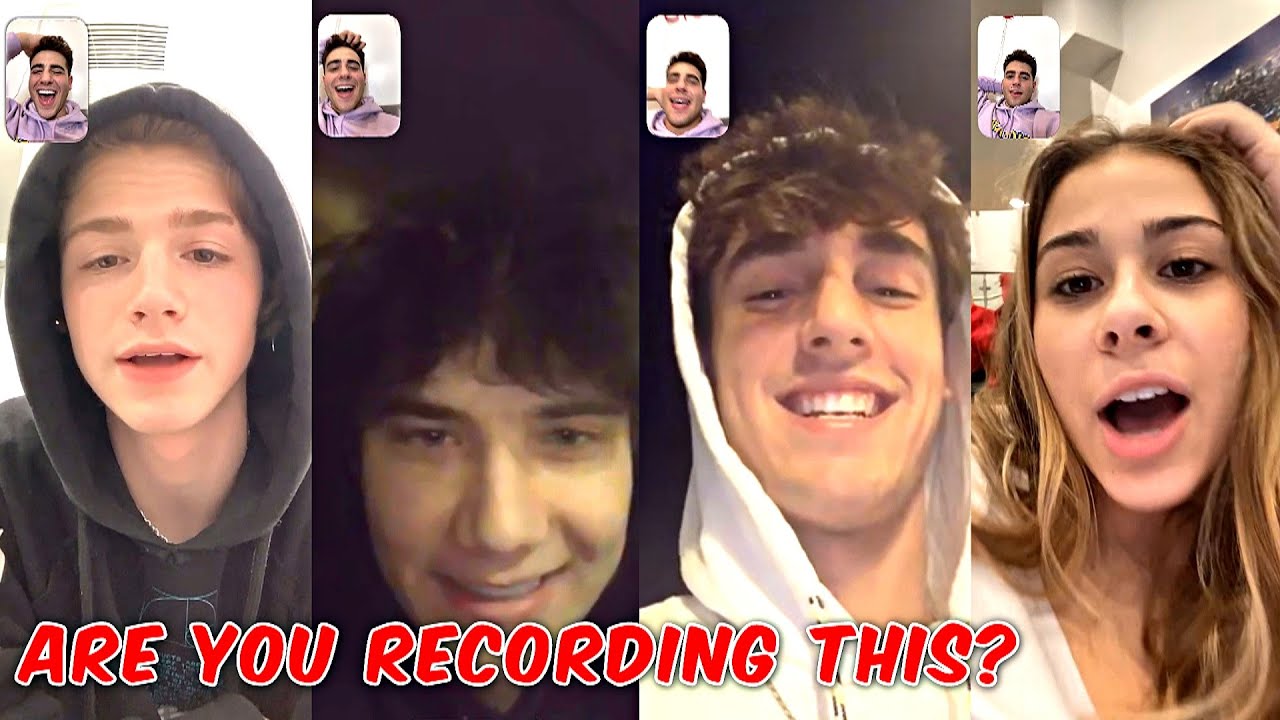 Общение с тиктокерами через FaceTime и запись без их ведома..
