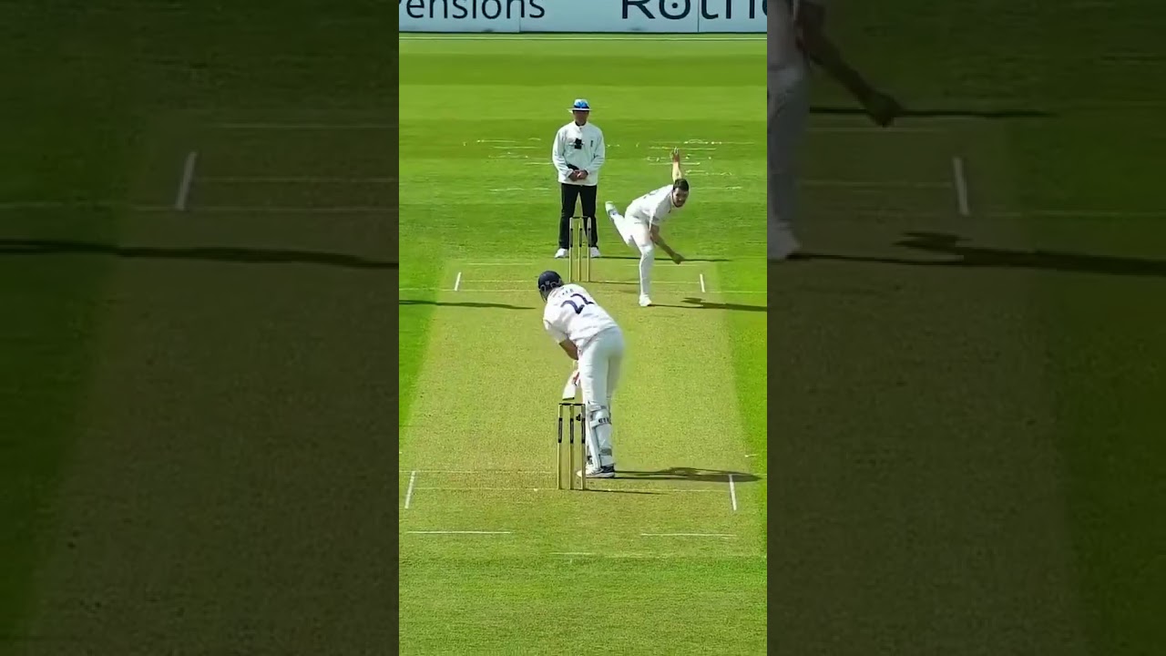 Jacob Duffy. 🔥  #cricket #wicket #worcestershireccc #newzealandcricket #nzcricket