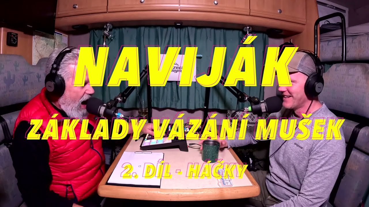 Základy vázání umělých mušek: 2. díl Háčky.