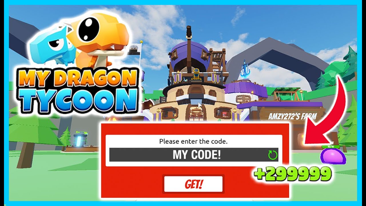 MY DRAGON TYCOON CODES + SECRET CODE!! *NEW UPDATE 1*