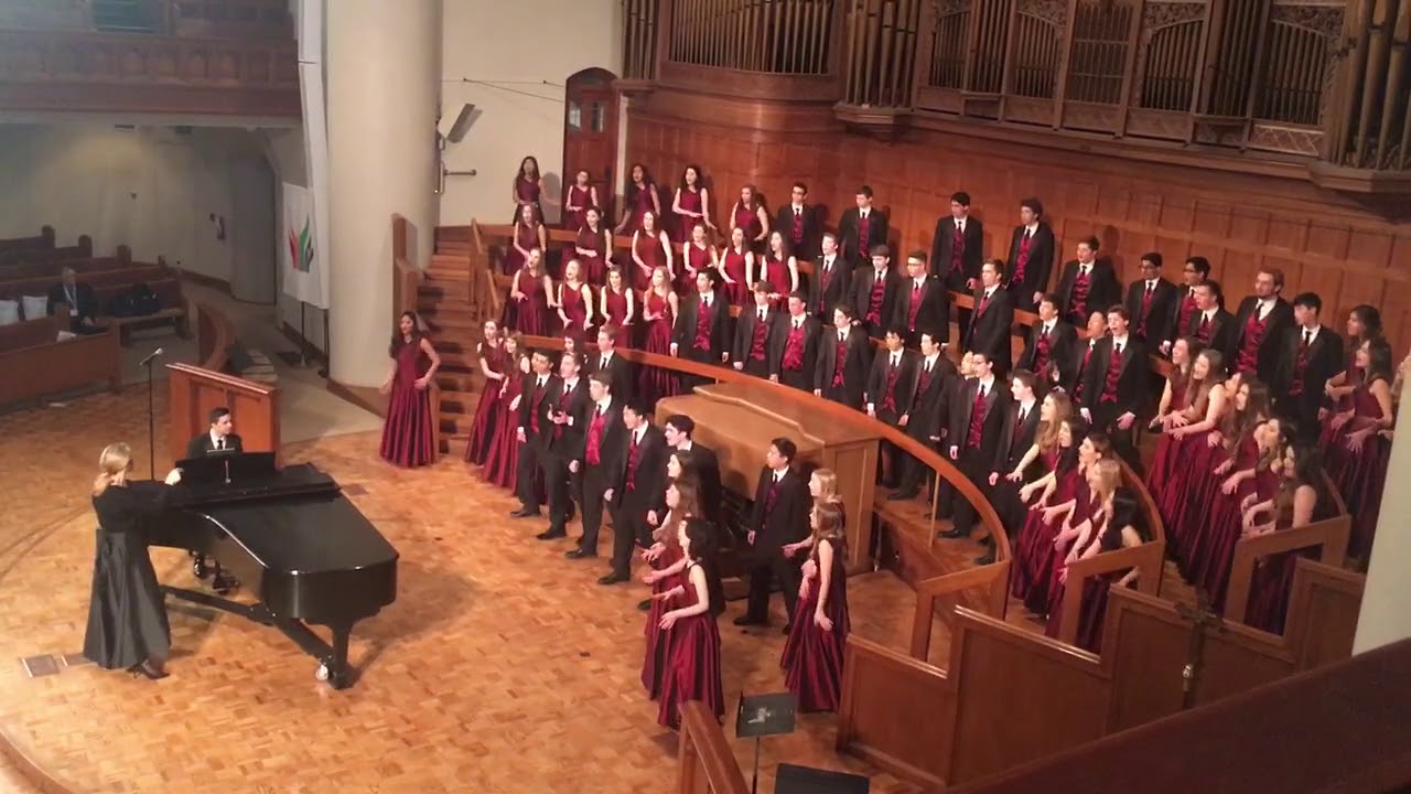 Monte Vista Concert Choir performs Hlonolofatsa ( Daniel Jackson)
