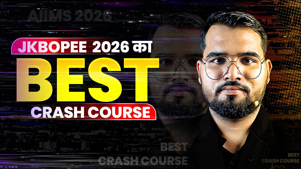 New Course Launch 2026 🔥 | JKBOPEE New Batch Starting 1 January | Limited Seats | Join Now