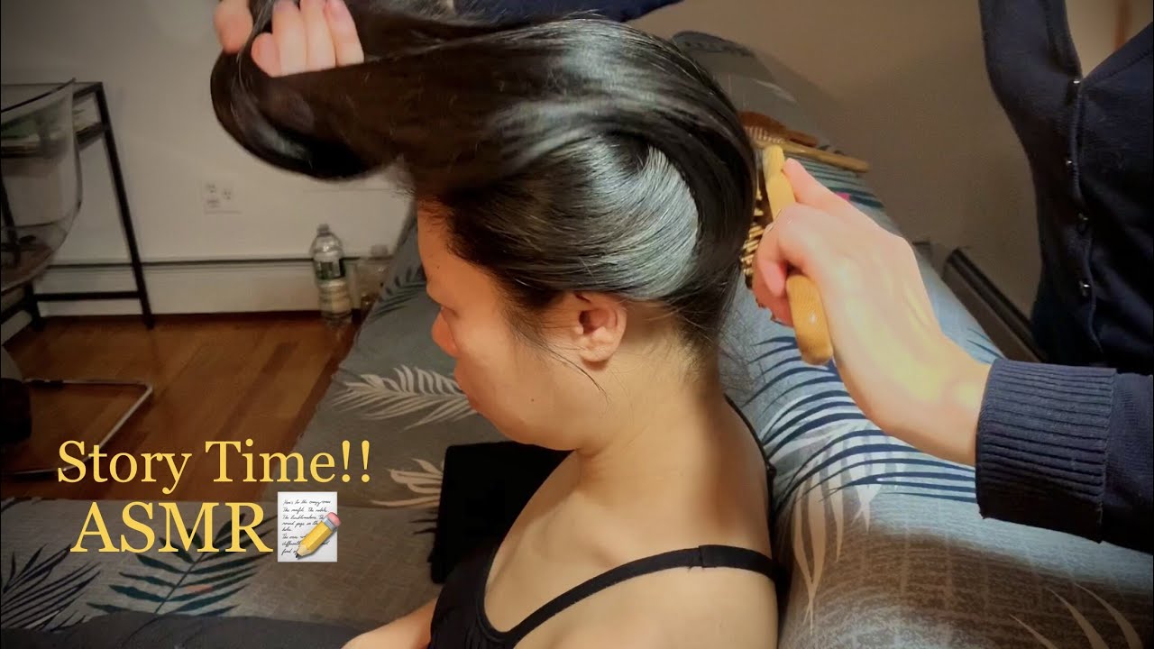 ASMR Hair Brushing + STORY TIME! (I Didn’t Know Going to the Club Meant GRlNDlNG ON ROTTEN CR0TCHES)