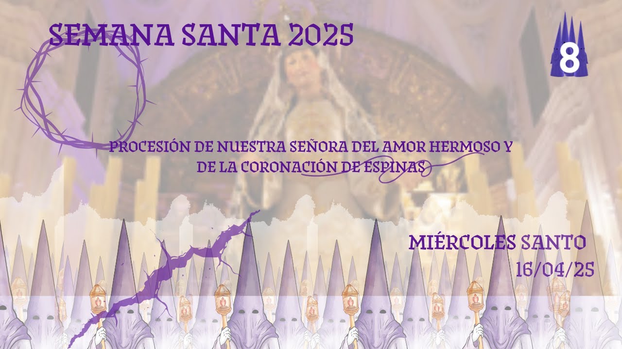 SEMANA SANTA EN BURGOS 2025 | PROCESIÓN DE LA CORONACIÓN DE ESPINAS