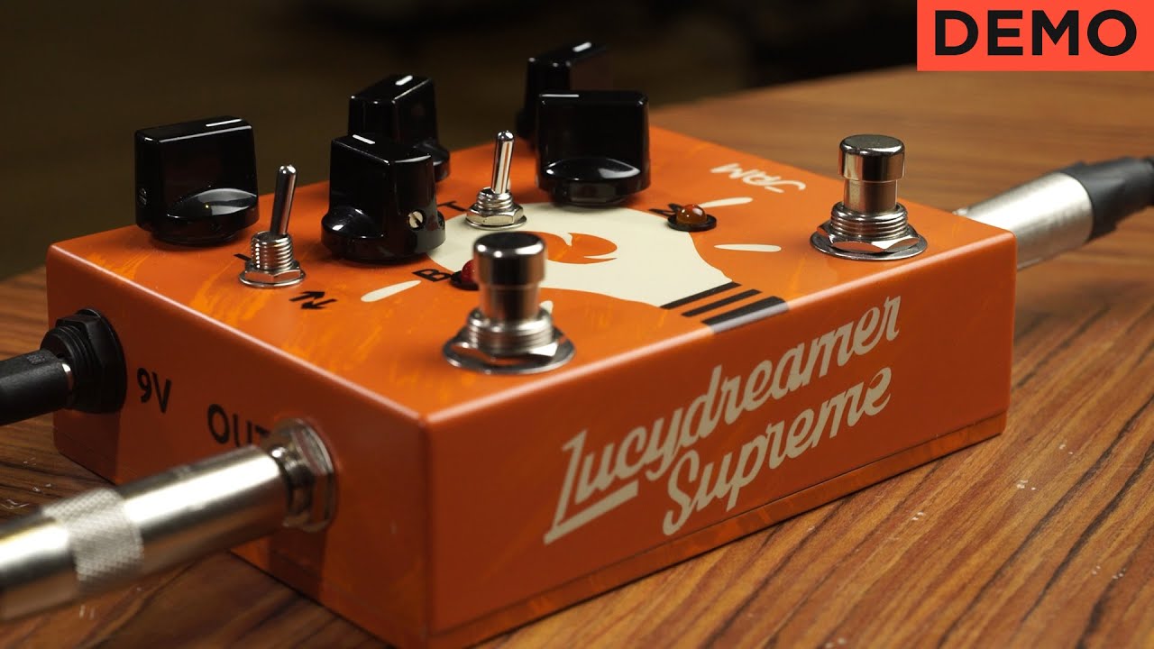 The Best Overdrive For The Dynamic Guitarist? | JAM Pedals Lucydreamer Supreme