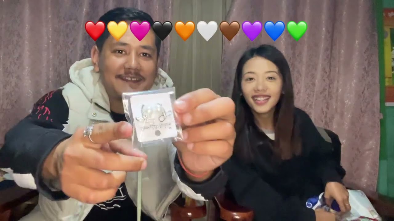 Colour Gift exchange challenge with my husband ❤️