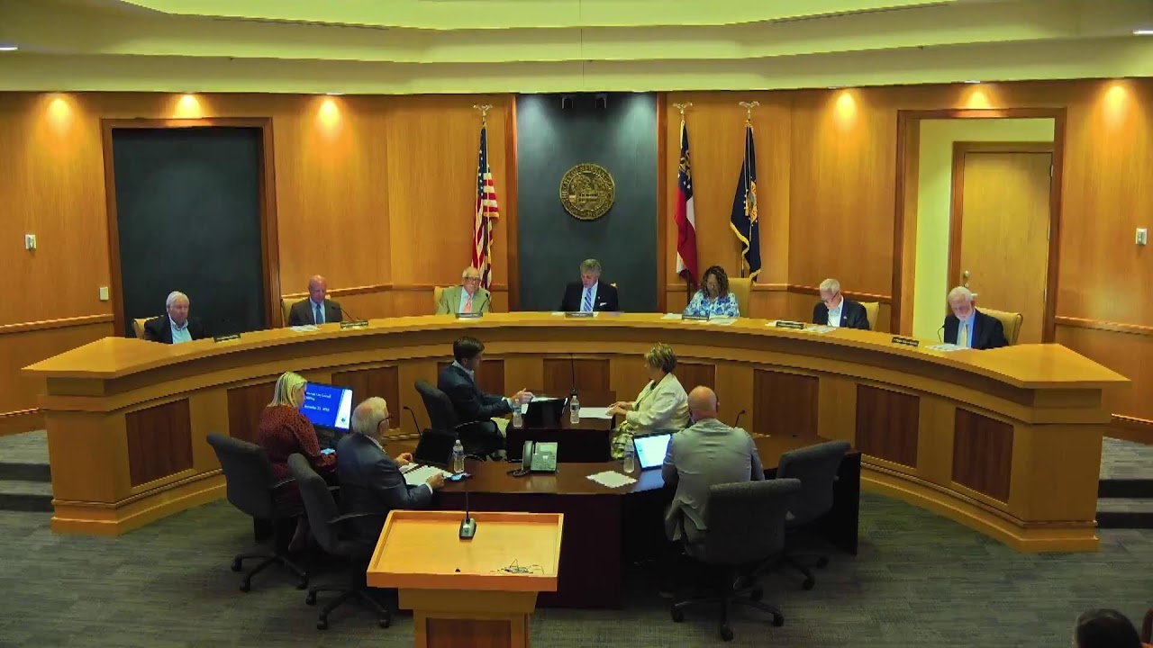 Newnan City Council Meeting - September 23, 2025