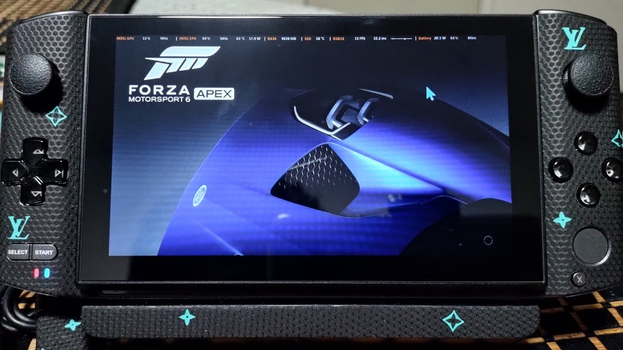 Gpd Win 3 Forza Motorsport 6 Apex Gameplay