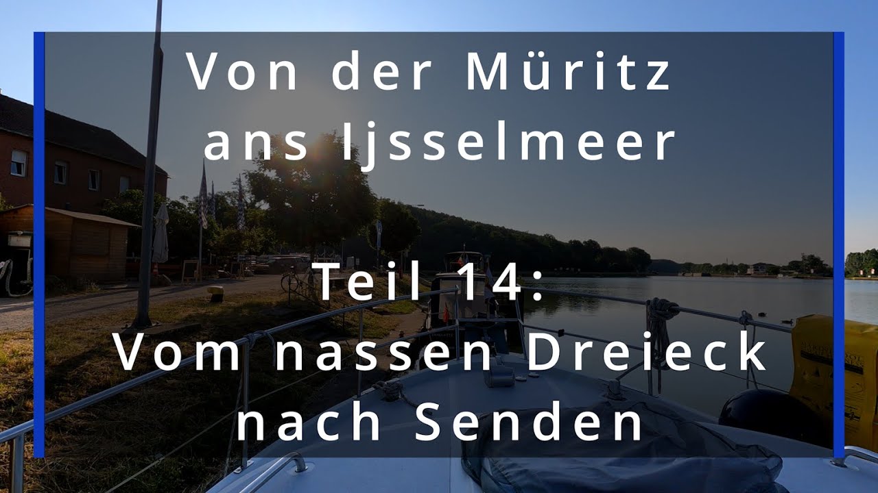 Vom nassen Dreieck über den Dortmund-Ems-Kanal nach Senden (von der Müritz ans Ijsselmeer Teil 14)
