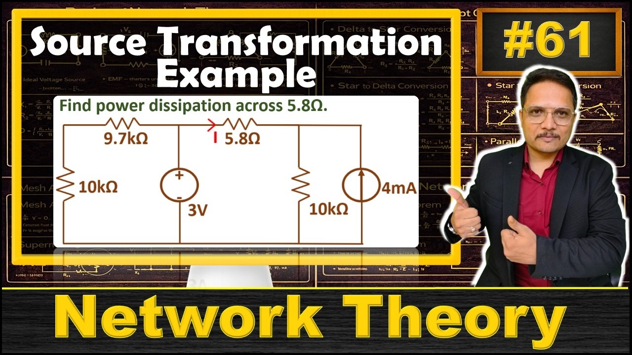 2 - Source Transformation: Detailed Example and Solution