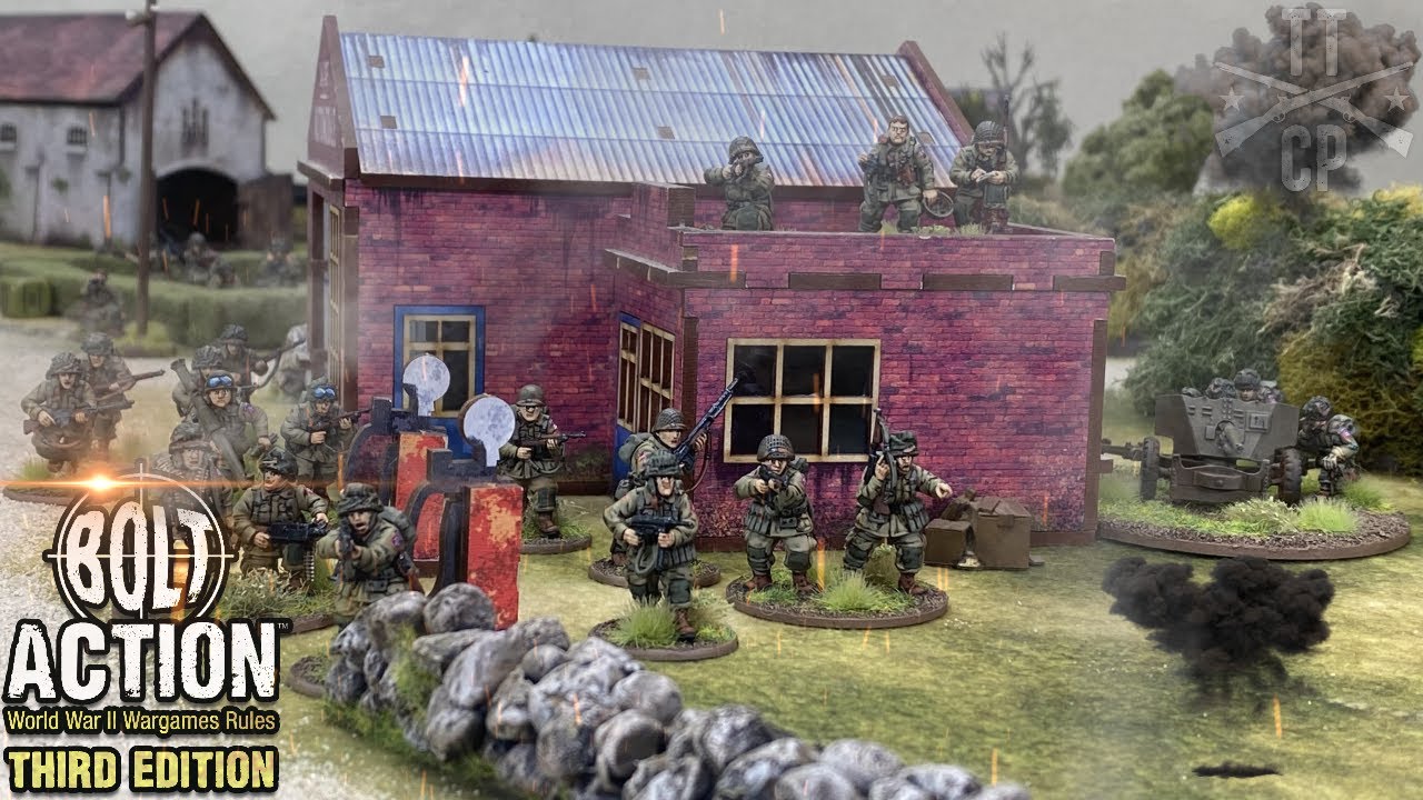Tabletop Command Post: Bolt Action Battle Report- All Americans!