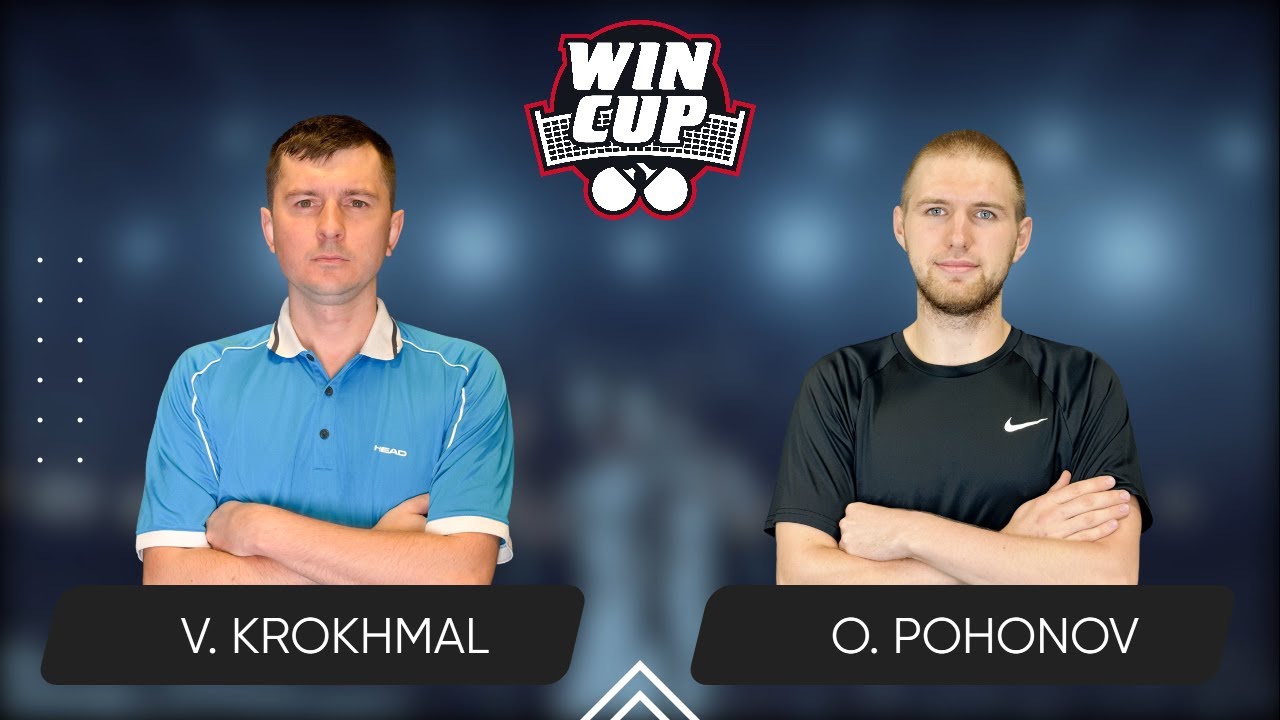21:45 Vitalii Krokhmal - Oleksandr Pohonov 19.01.2026  WINCUP Master. TABLE 1