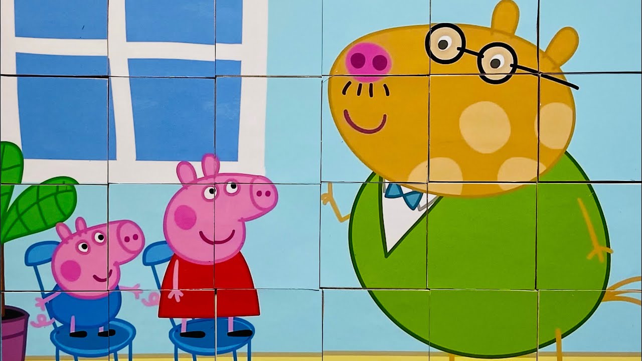 2 x Peppa Pig 🌈 Jigsaw Puzzles for Kids and Toddlers 🎈