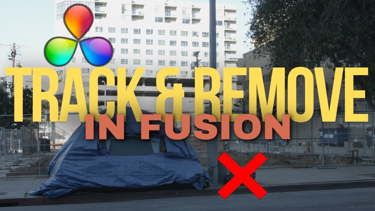 Как отслеживать и удалять объекты в Davinci Resolve Fusion