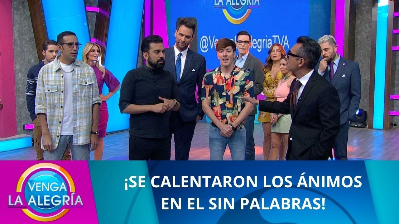 &iexcl;Se calentaron los &aacute;nimos en el Sin Palabras! | Programa 07 de abril 2022 PARTE 2 | Venga La Alegr&iacute;a