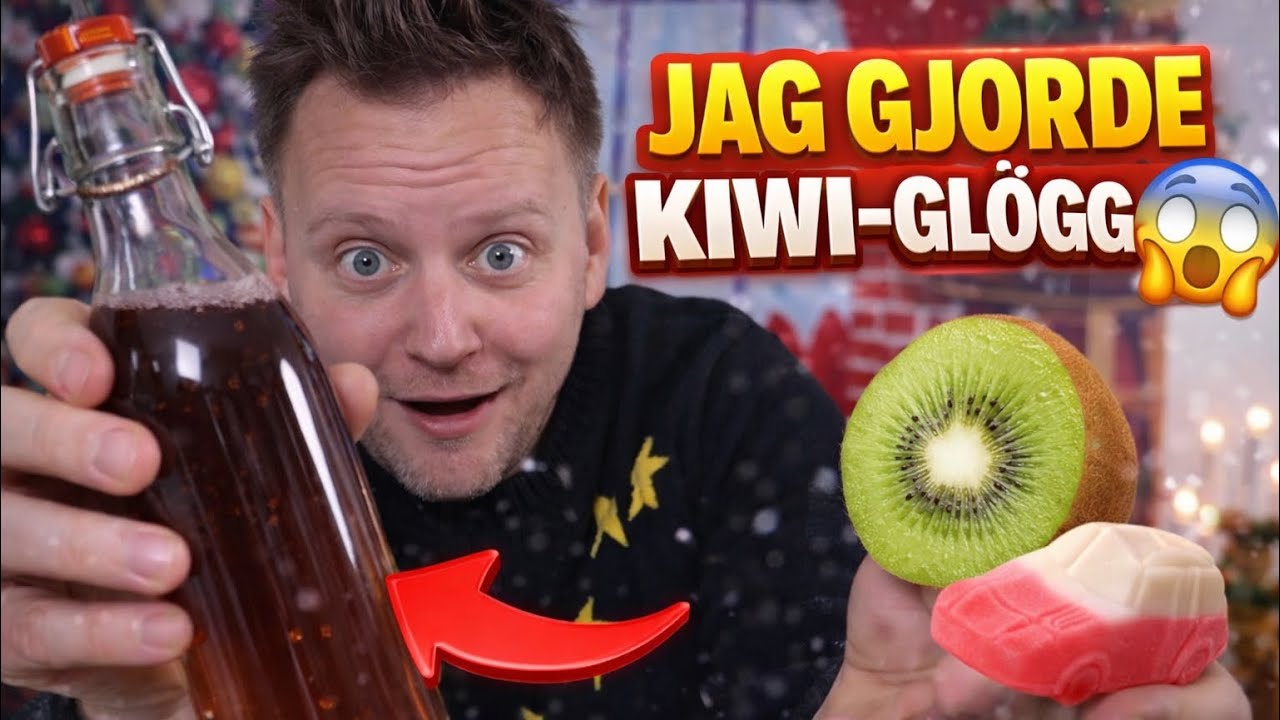 Årets Glöggsmaker 2025: Lönnsirap, Kiwi & Godisbilar!