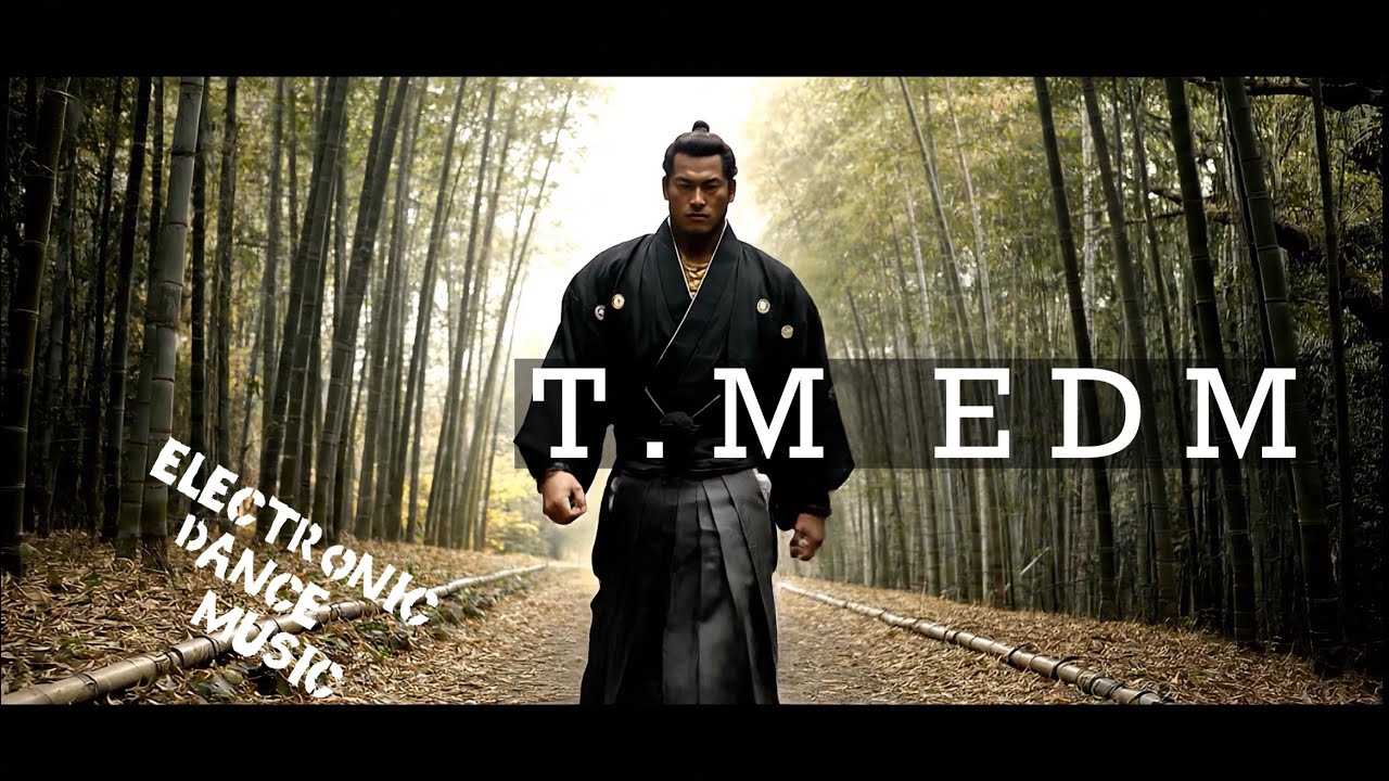 【EDM】Samurai Walking Through Bamboo in Kyoto｜Dark Japan Vibes