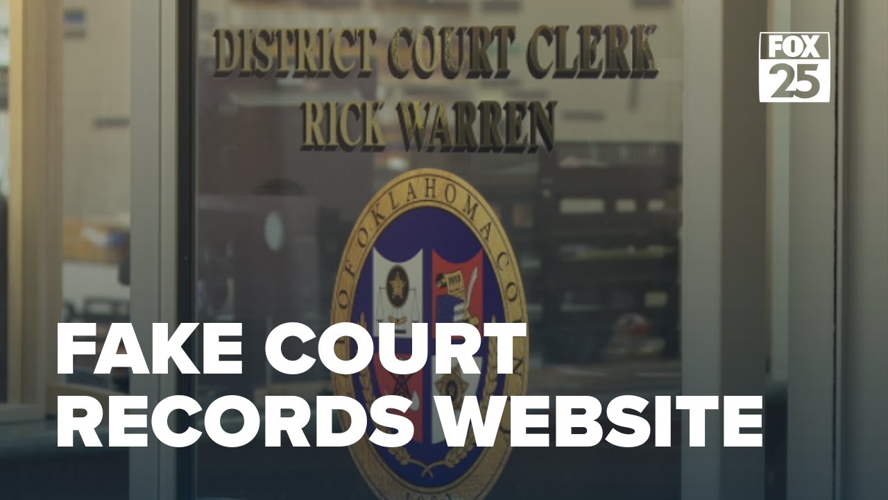 Oklahoma County warns residents of fake court records website charging high fees