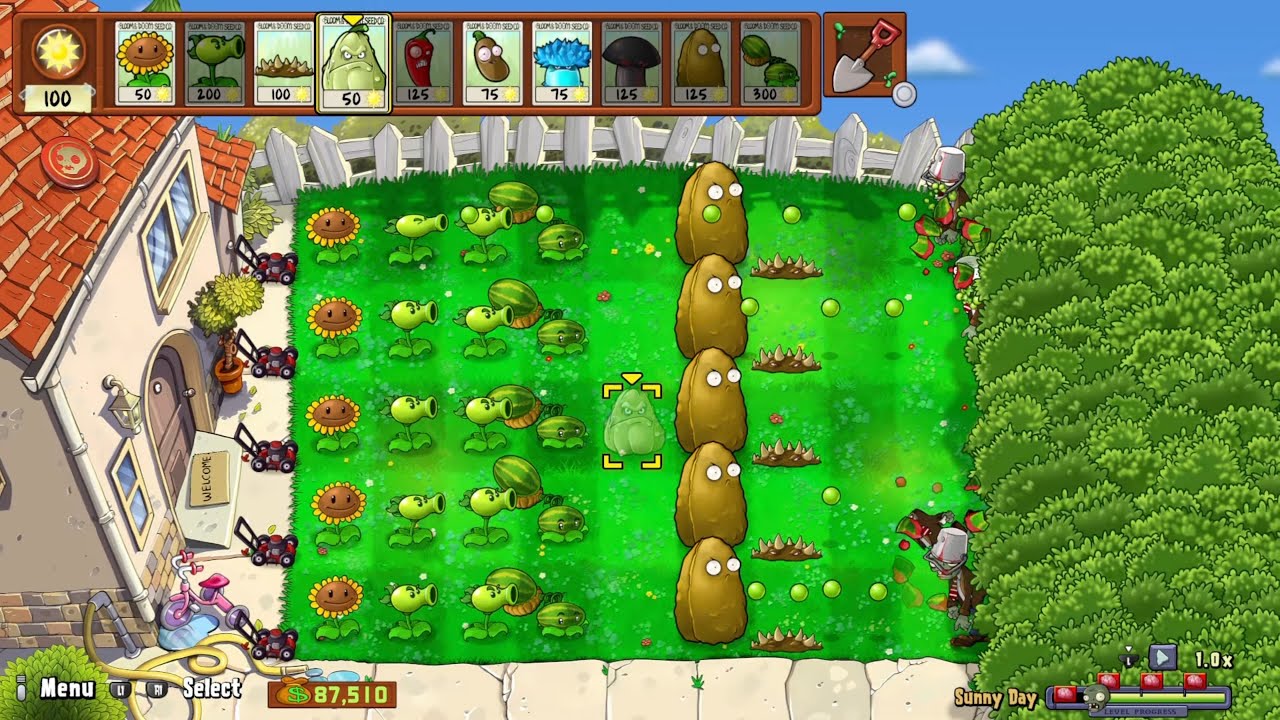 Plants vs. Zombies: Replanted (Survival) pt 17