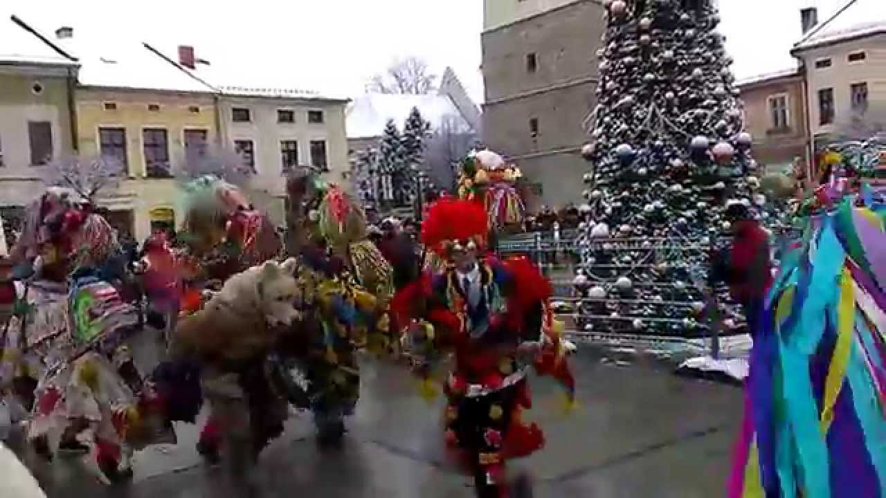 Przebierańcy z Górnej Żabnicy Gody Żywieckie 2015 Występ
