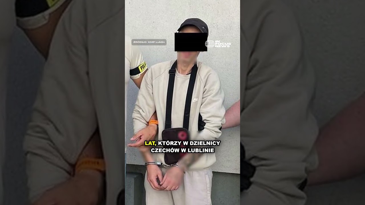 She kept watch while he took the money. They were caught in Lublin