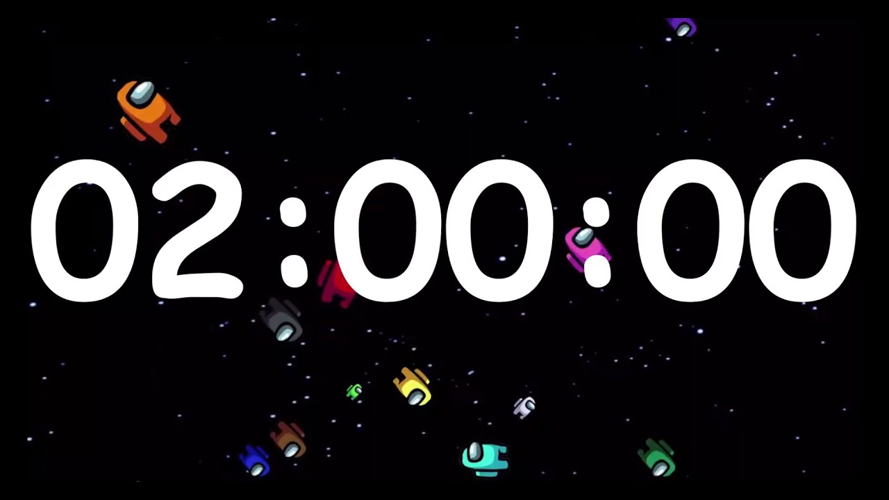 Pomodoro 2h - Among Us Background (not sound)