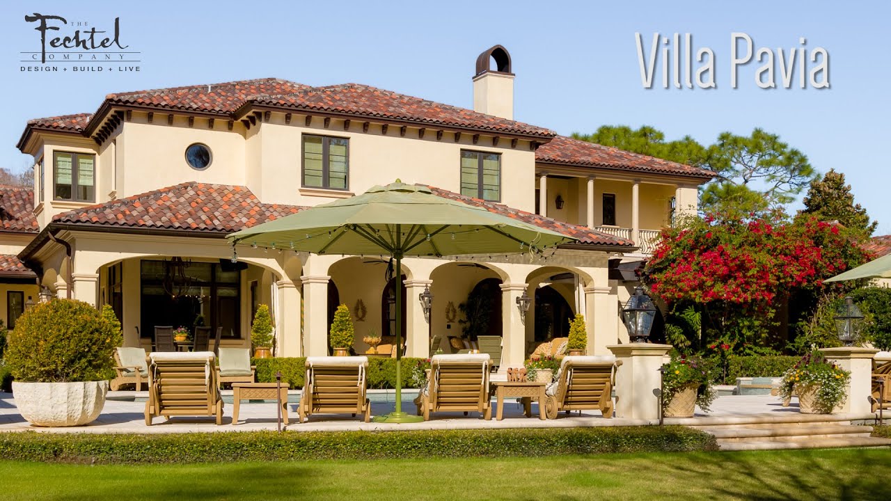 Luxury Architecture Design #66 | Villa Pavia by The Fechtel Company | Tampa, Florida
