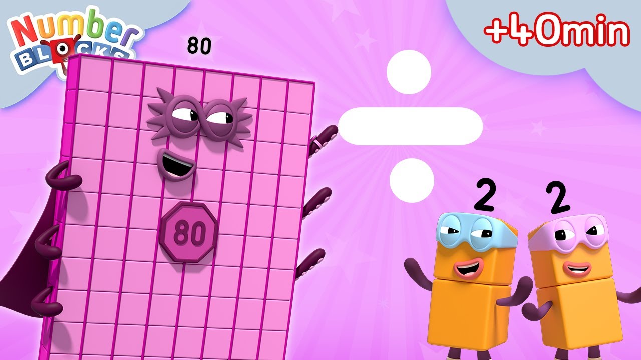 Apprenez à DIVISER | Épisodes complets | Dessins animés pour enfants | Numberblocks Français
