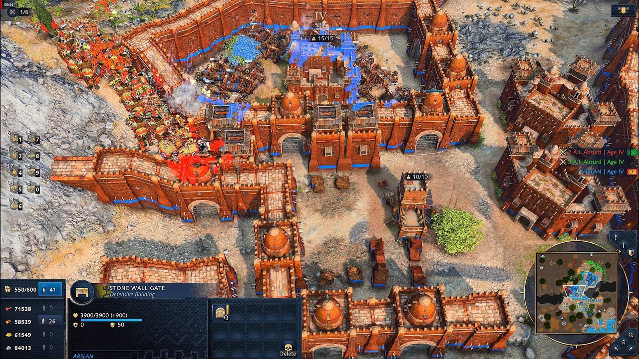 Relentless Siege! Delhi War Elephants & Abbasid Camels Storm the Malians | Age Of Empires 4