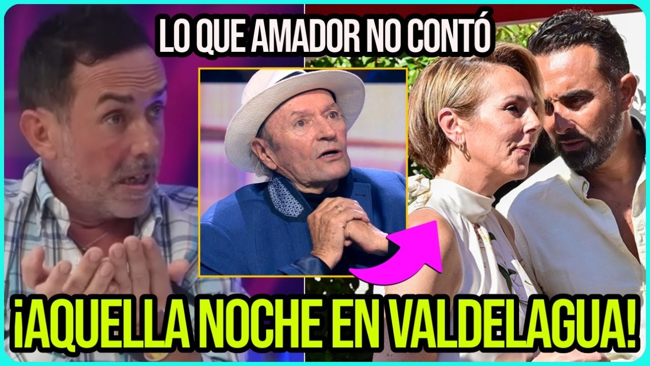💥FILTRACIÓN BOMBA Jesús Manuel por LO QUE NO CONTÓ Amador Mohedano de Rocío Carrasco y Fidel Albiac