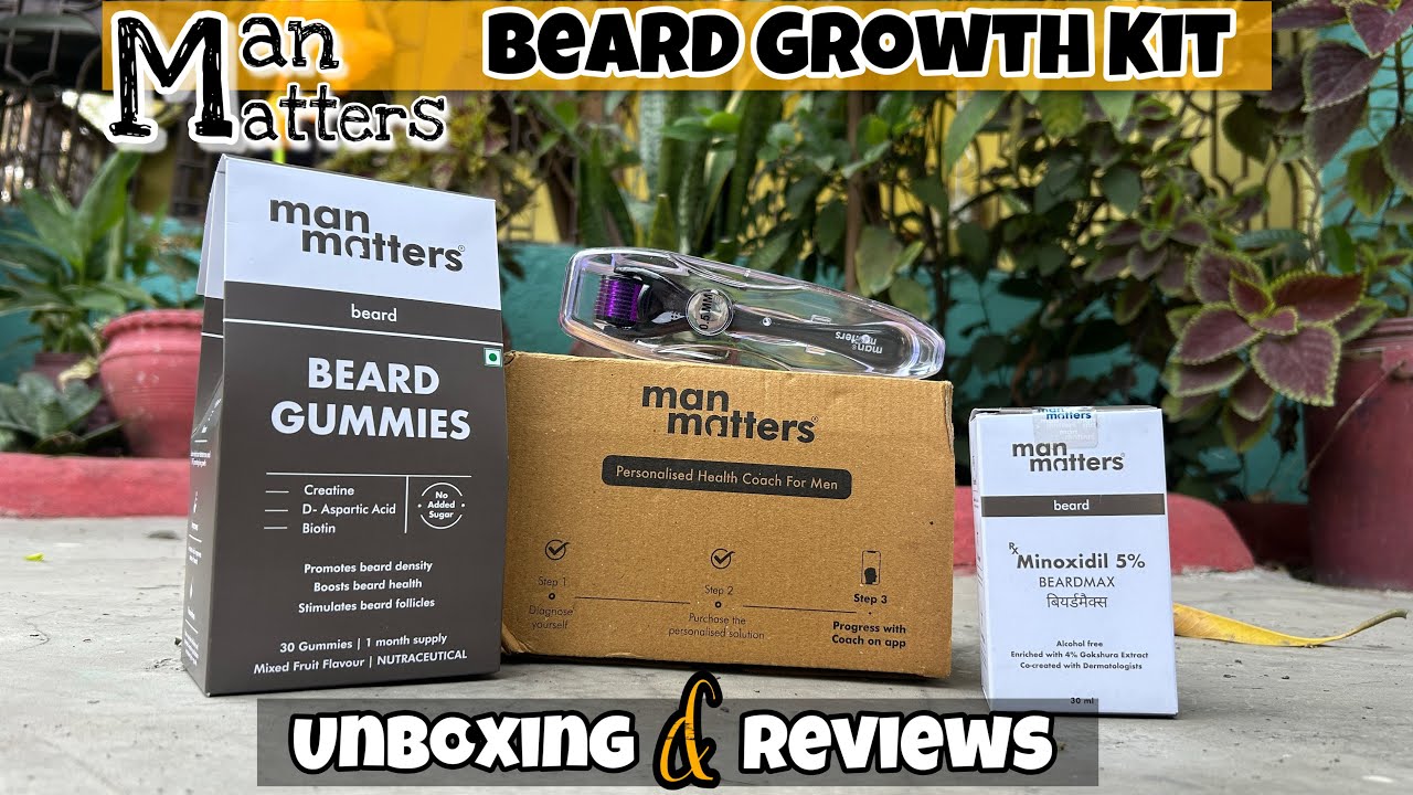 Man Matters Beard Growth Kit | Unboxing & Review