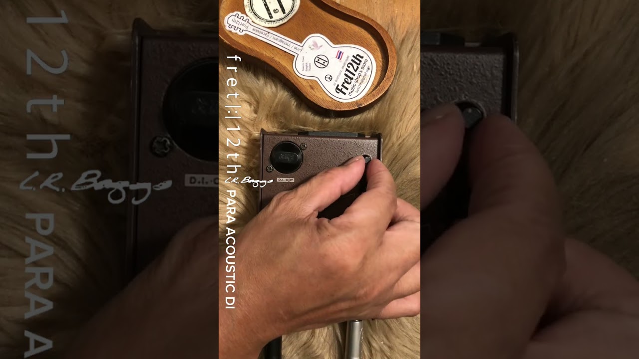 |:| L.R.Baggs : PARA ACOUSTIC DI #fret12th #guitar #lrbaggs #paraacousticdi #acousticguitar 