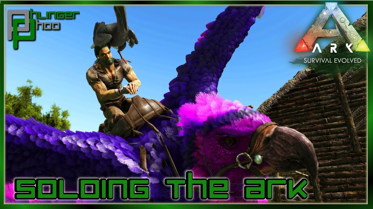 FINISHING THE WATERFALL BASE - ICHTHYORNIS TAMING Soloing the Ark S5E17
