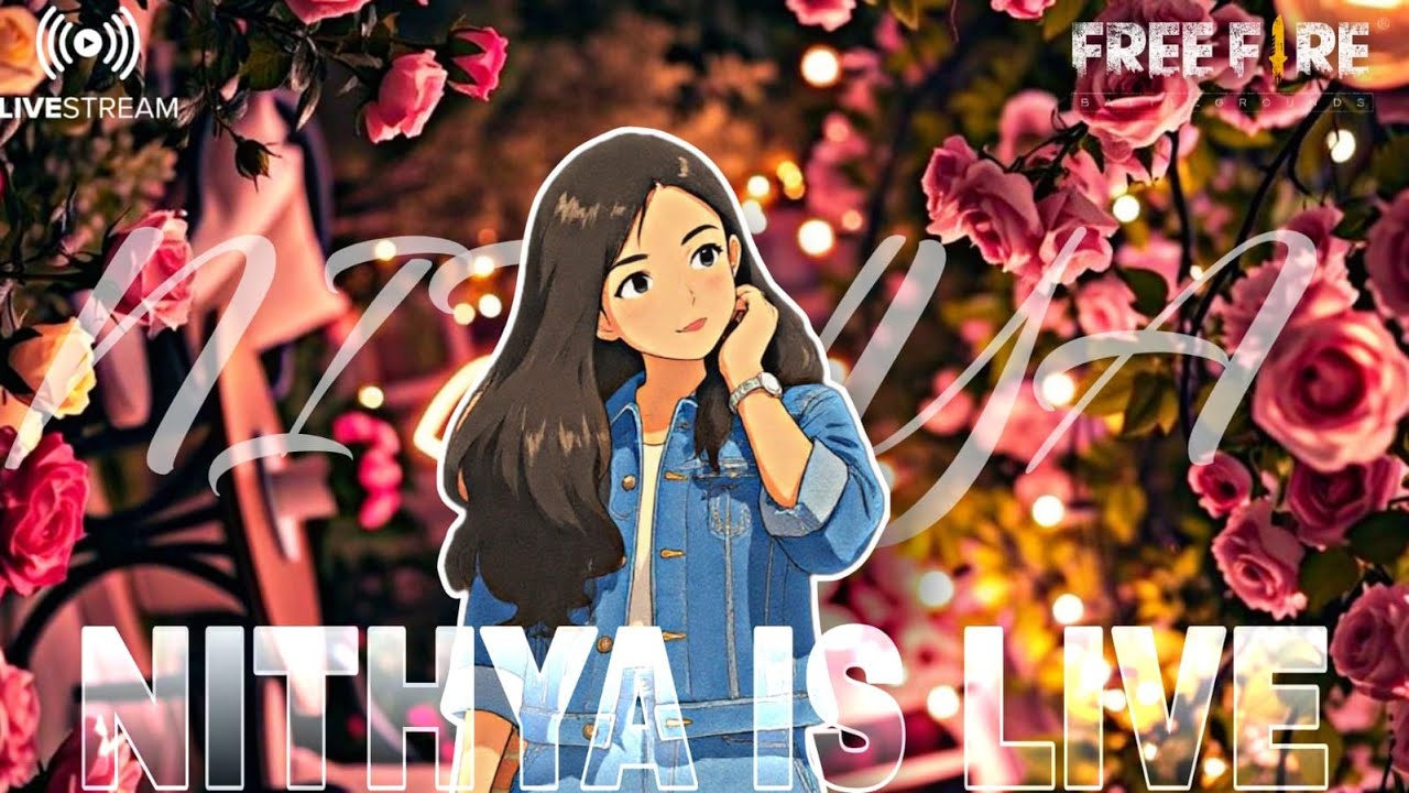 NITHYA IS LIVE❤️🔥||GIRL GAMER😎||LIVESTREAM||BR RANKPUSH
