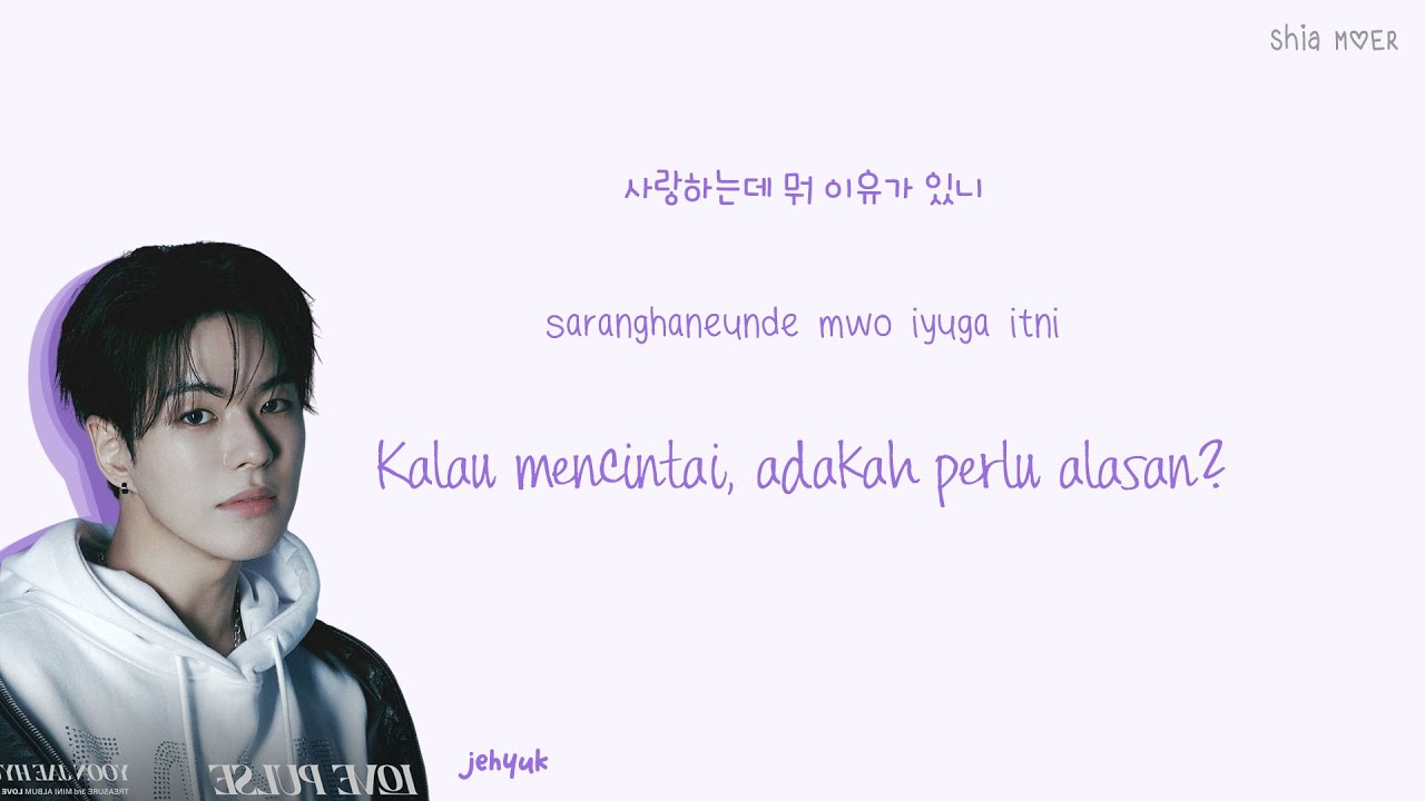 TREASURE (트레저) EVERYTHING [Han/Rom/Ina] Color Coded Lyrics Lirik Terjemahan Indonesia