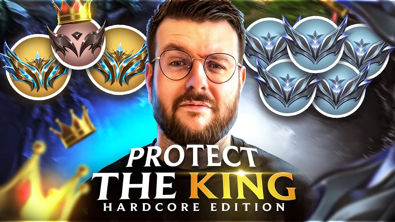 PROTECT THE KING HARDCORE : 2 CHALLENGERS & 1 IRON VS 5 SILVERS ! SI L'IRON MEURT LA GAME EST LOOSE