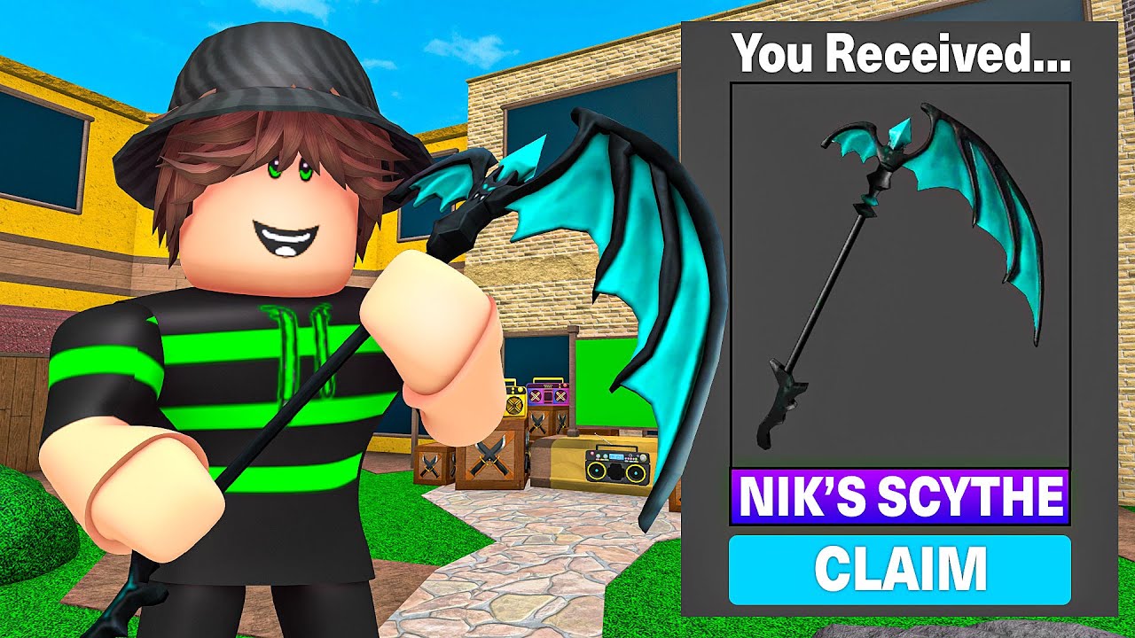 I Got NIK'S SCYTHE In Murder Mystery 2..