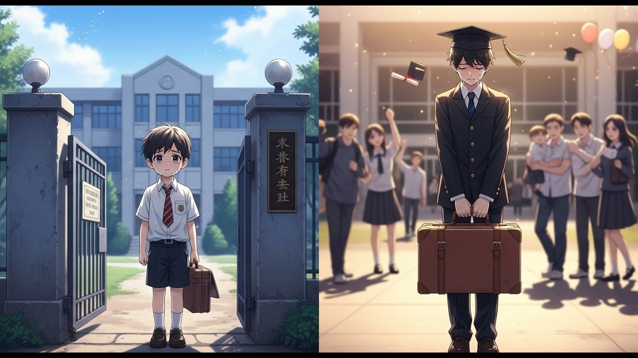 📕I Was Sent to Boarding School at 9 — Alone on Graduation Day, I Carried My Suitcase