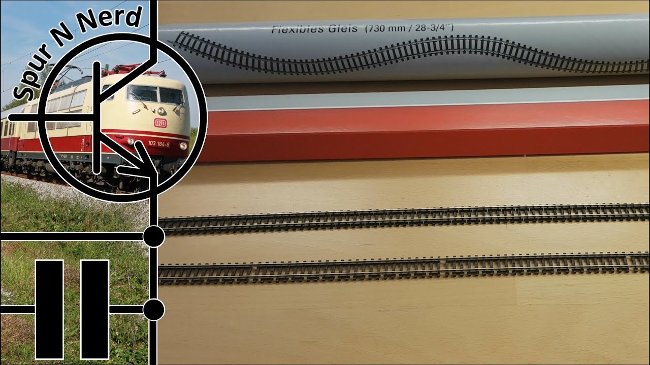 Flexgleis Minitrix vs Fleischmann