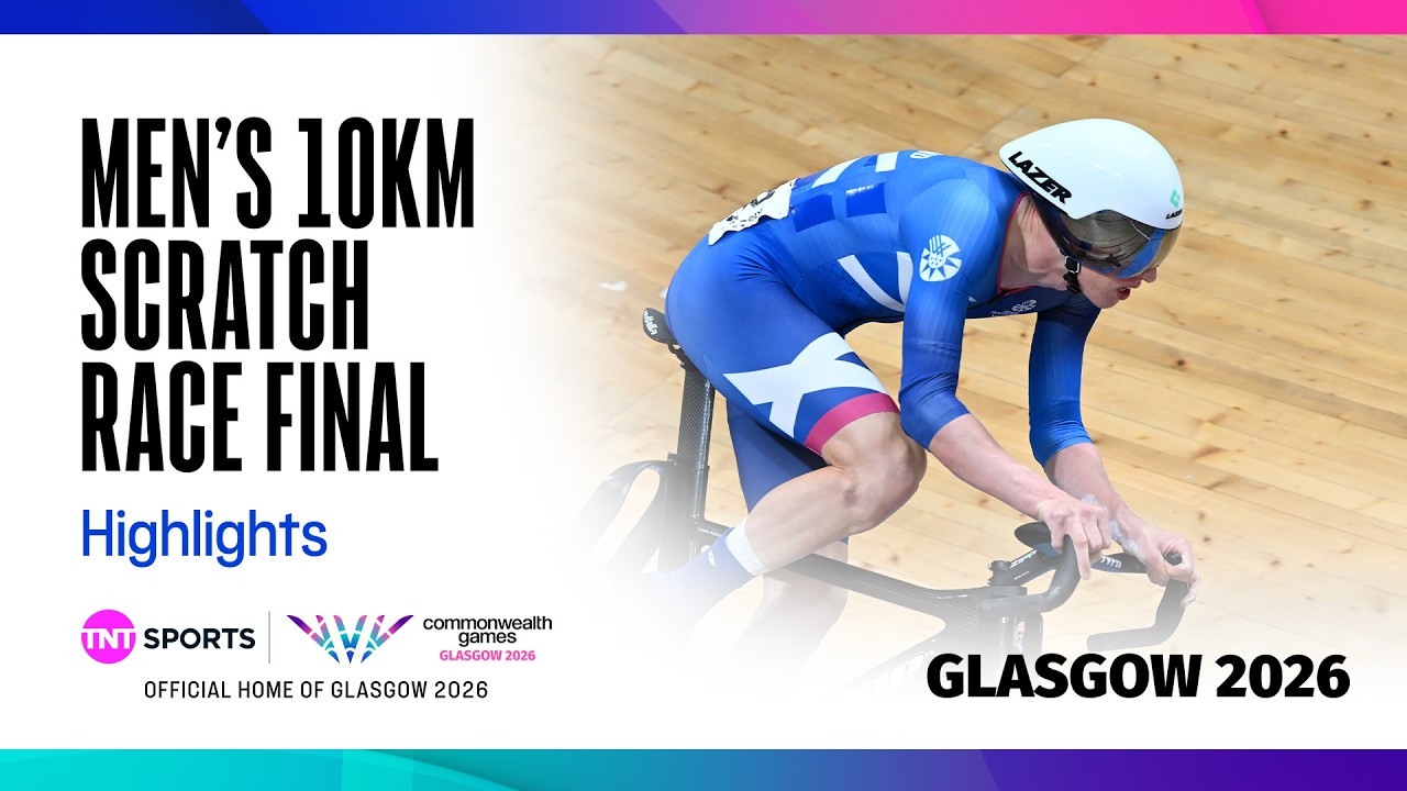 BRILLIANT BATTLE! 🍿 | Cycling Men's 10km Scratch Race Final | Glasgow 2026 Commonwealth Games